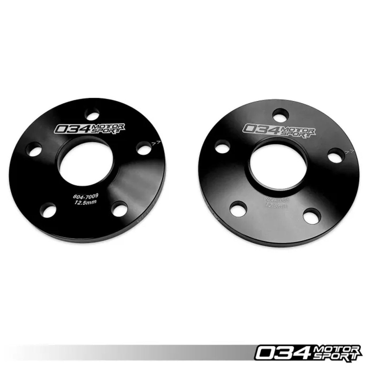 034 Motorsport Wheel Spacer Pair, 12.5mm, Volkswagen & Audi 5x112 with 57.1mm Center Bore