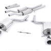 Miltek catback exhaust audi s4 b6